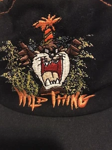 Vintage Tazmanian Devil Wild Thing Baseball Cap Hat - Imagen 1 de 5