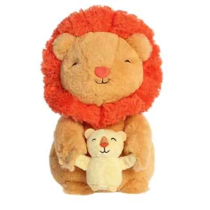 ebba - Snuggawugs - 11" Rex Lion & Regi Cub Heartwarming Baby Stuffed Animal - Picture 1 of 6