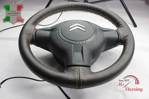 PARA GMC SERIE C/K TRK 88-92 CUBIERTA VOLANTE CUERO MARRÓN, BEIGE 2 PUNTAS - Imagen 1 de 6