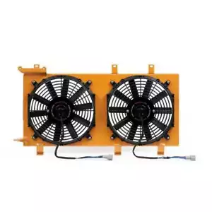 FOR 2002-2007 SUBARU IMPREZA WRX / STI MISHIMOTO ALUMINUM FAN SHROUD KIT GOLD - Bild 1 von 3