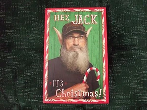 Duck Dynasty Christmas cards Hey Jack It's Christmas 6 cards with envelopes - Picture 1 of 5