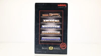 Marklin 8108 Orient Express Steam Passenger Train Set Z Scale - Image 1 of 4