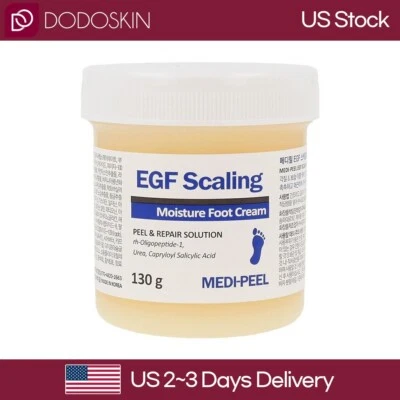 US CA SELLER MEDI PEEL EGF Scaling Moisture Foot Cream 130g - Image 1 of 4