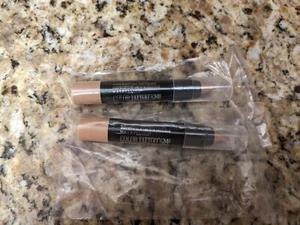Maybelline Color Tattoo Crayon Stick Eye Shadow BARELY BEIGE 700 NIB SET OF 2! - Picture 1 of 4