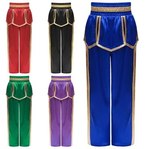 Boys Trousers Stage Pants Practice Sweatpants Travel Dancewear Workout Party - Picture 1 of 44