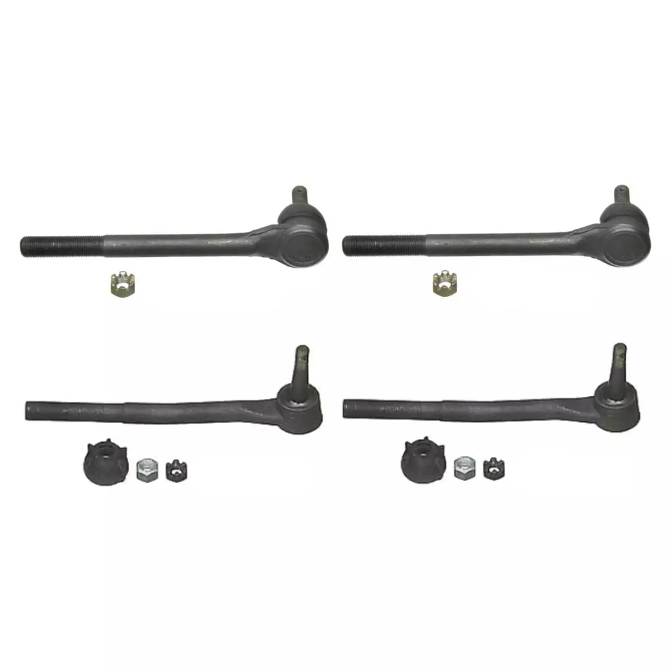 4 piezas de dirección 2 extremos exteriores 2 extremos de barra de amarre interior Cadillac Fleetwood 77-86 Foto 1 de 1