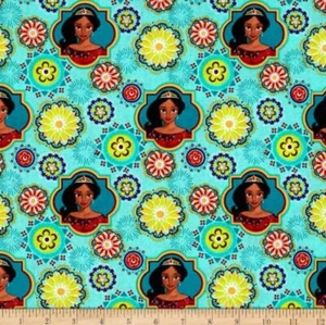 Disney Princess Elana of Avalor 100% Cotton Fabric 22 Inches LAST ONE! - Picture 1 of 2