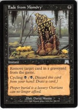 Fade from Memory *Uncommon* Magic MtG x1 Onslaught SP