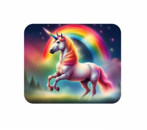 Tapis de Souris Drapeau Drapeau Arc-en-ciel Magique Licorne Tapis de Souris - Photo 1/1