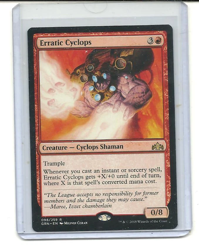 Erratic Cyclops Guilds of Ravnica Regular