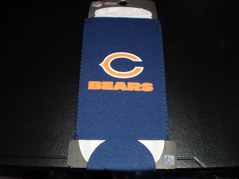 Chicago Bears   24 ounce  KOOZIE  HOLDER Holds Big Cans or Soda Bottle Cover
