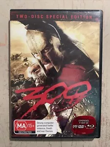 300 (DVD R4 2007) VGC Aaron Gerard Butler Lena Headey ACTION WAR - Picture 1 of 1
