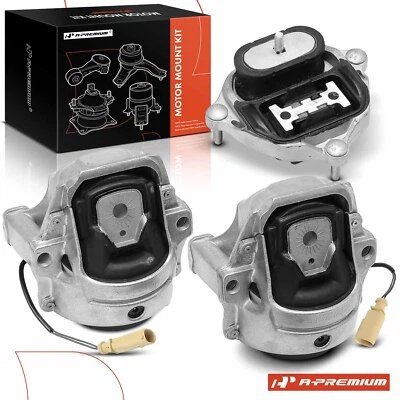 Крепление двигателя и коробки передач 3x для Audi A5 Quattro 10-17 2,0 л 3,0 л - Изображение 1 из 4