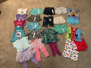 Lot Of New Girls Clothes Jumping Beans Disney Levi’s Etc Size 3t - Picture 1 of 11