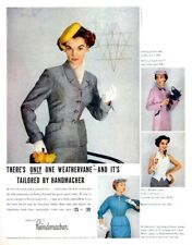 1940s-1950s Women's Fashion Ads Vintage Business Suit Office Art Seamstress Gift