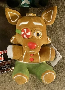 Funko Pop Plush Five Nights At Freddy's Holiday Gingerbread Foxy 7" - Picture 1 of 1