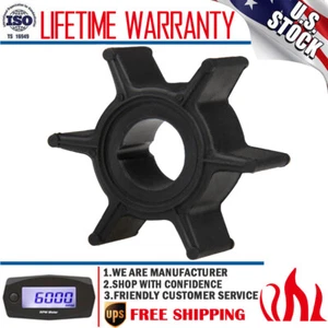 Water Pump Impeller for Mercury Mariner 2.5hp 3.3hp 4hp 5hp 6hp Outboard Motor - Picture 1 of 7