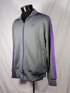 Nike Sportswear N98 Jacket Full Zip Gray Purple Track 370404-022 Men's Large - Bild 1 von 7