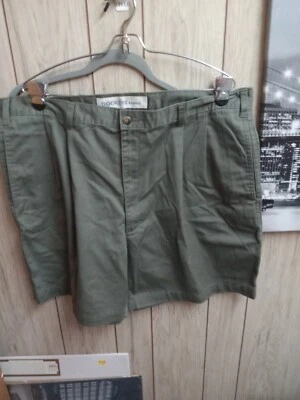  Pantalones Cortos Chinos Dockers Frente Plano Verde Algodón Talla 40 Para Hombre Foto 1 de 4