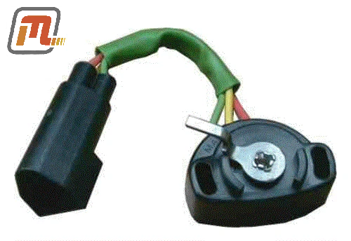 Sistema de inyección de combustible sensor de posición del acelerador CVH 1,4i 52kW FORD Fiesta MK2 - Imagen 1 de 1