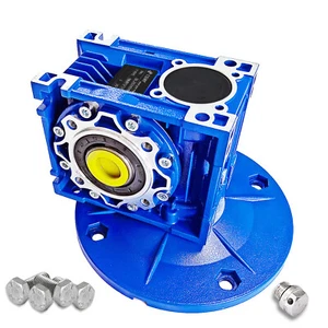 NMRV050 Worm Gearbox Gear Speed Reducer Flange 80B5 Reduction Ratio 5:1-100:1 - Afbeelding 1 van 11