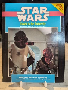 RPG STAR WARS / DEATH IN THE UNDERCITY / NO reimpresión / nunca usado / muy bien- - Imagen 1 de 4