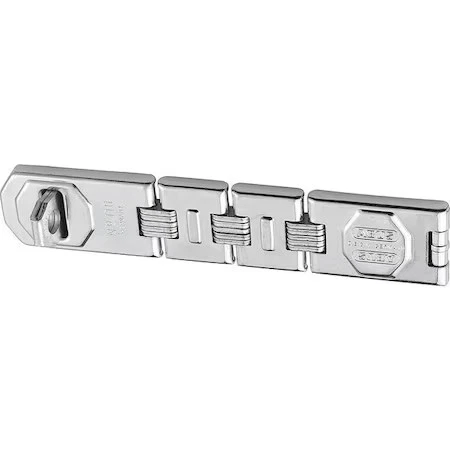ABUS 110/230 C 9-inch Hardened Steel Concealed Hinge Pin Hasp Silver
