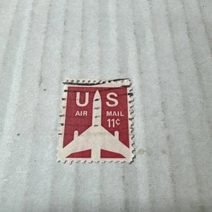 STAMPS US SCOTT C82 "Jet Airliner" 11 CENT 1971 USED - Picture 1 of 2