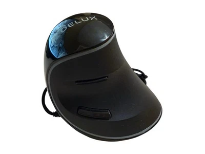 DeLUX M618 PLUS Ergonomic Vertical Mouse USB Wired BLACK (RGB light) - Image 1 of 3