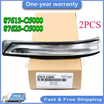 Espejo retrovisor exterior genuino para Kia Sorento 2016-20 lámpara de señal de giro izquierda derecha 2ea Foto 1 de 4