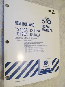 New Holland TS100A TS115A TS125 135 Reparaturanleitung Abschnitt 55 Elektrik 2 - Bild 1 von 4
