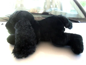 Vintage Floppy Plüsch Stofftier Black Cocker Spaniel 15 Zoll - Bild 1 von 10