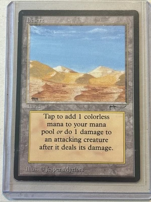 MTG Magic the Gathering Card LP - Desert Arabian Nights - Image 1 of 2