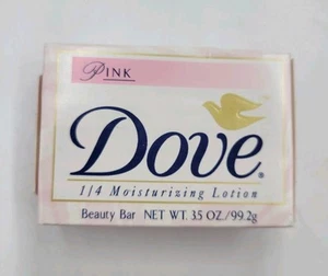 Dove Soap Beauty Bar 3.75oz Pink 1996 Vintage - Picture 1 of 6