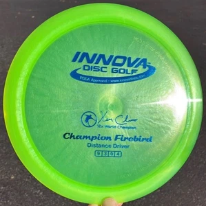 Innova Champion Firebird Rare FLAT Pearly Natural Beauty 12X KC Swoosh Disc Golf - Picture 1 of 23