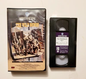THE WILD BUNCH 1985 Warner Home Entertainment VHS Clamshell Sam Peckinpah - Picture 1 of 7