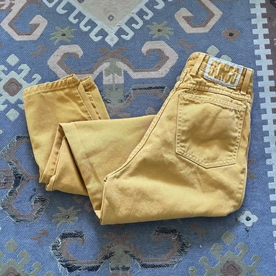 Jeans Bongo amarillos envejecidos vintage años 90. TALLA 7 Foto 1 de 4