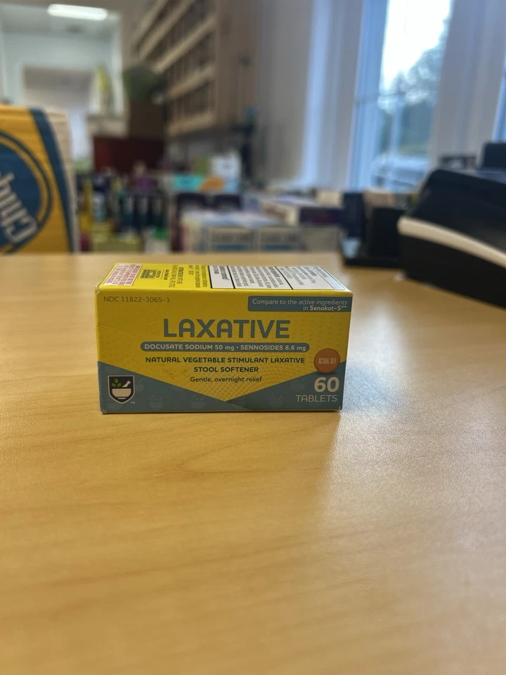 Rite Aid Laxative Natural Vegetable Stimulant. 60 Tablets. EXP: 12/2026 - Image 1 of 4