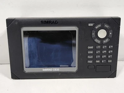 Simrad CE33 Kartenplotter - Nicht Getestet, Gebrauchsspuren - Bild 1 von 4