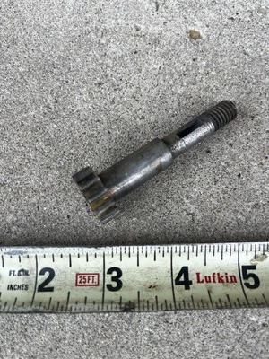 Atlas Craftsman 10 12” Lathe Apron Pinion - MISSING NUT & KEY (b2) - Image 1 of 3