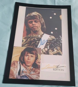 ABBA BJORN ULVAEUS SIGNED FRAMED PHOTO 12 X 8 LIMITED EDITION £15 FREEPOST WOW - Picture 1 of 24
