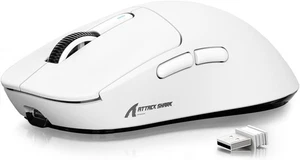 ATTACK SHARK X3 49g SUPERLIGHT Mouse, PixArt PAW3395 Gaming Sensor, BT/2.4G Wire - Picture 1 of 6