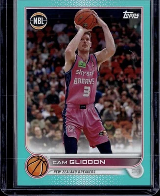 2022 Topps NBL Cam Gliddon Aqua Border 187/199 - Image 1 of 2