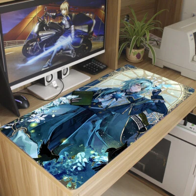 Anime Honkai: Star Rail Anaxa Keyboard Mouse Pad Game Desk Playmat Mouse Mat - Image 1 of 4