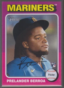 2024 Topps Heritage #424: Prelander Berroa (RC) - Foto 1 di 1