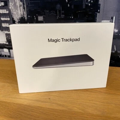 Apple Magic Trackpad Black Multi-Touch Surface Lightning Model 100% Genuine - Image 1 of 4