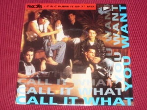 New Kids on the Block: Call it what you want    UK    Near Mint   7" - Picture 1 of 3