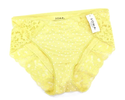 Soma Intimates Abrazable Encaje Pierna Alta ~ Caravana Punto Sol~ Talla: S [NUEVO CON ETIQUETAS] Foto 1 de 3