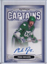  2006-07 Parkhurst Autographs #223 Mike Rogers CAPTAINS AUTO - SET BREAK