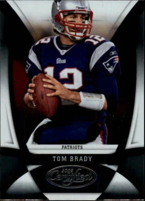 2009 Certified #74 Tom Brady Patriots - Image 1 of 2
